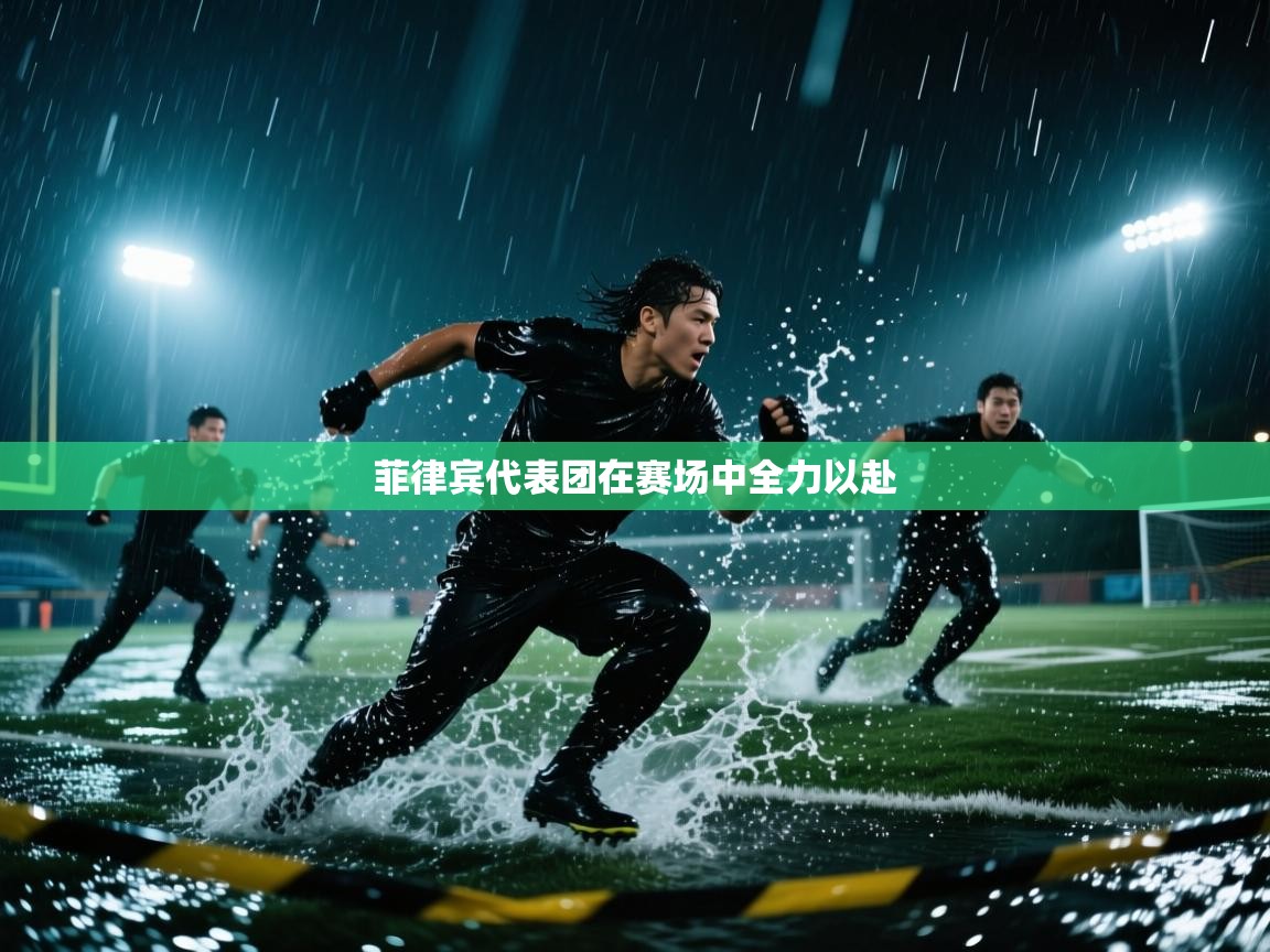 菲律宾代表团在赛场中全力以赴 第2张